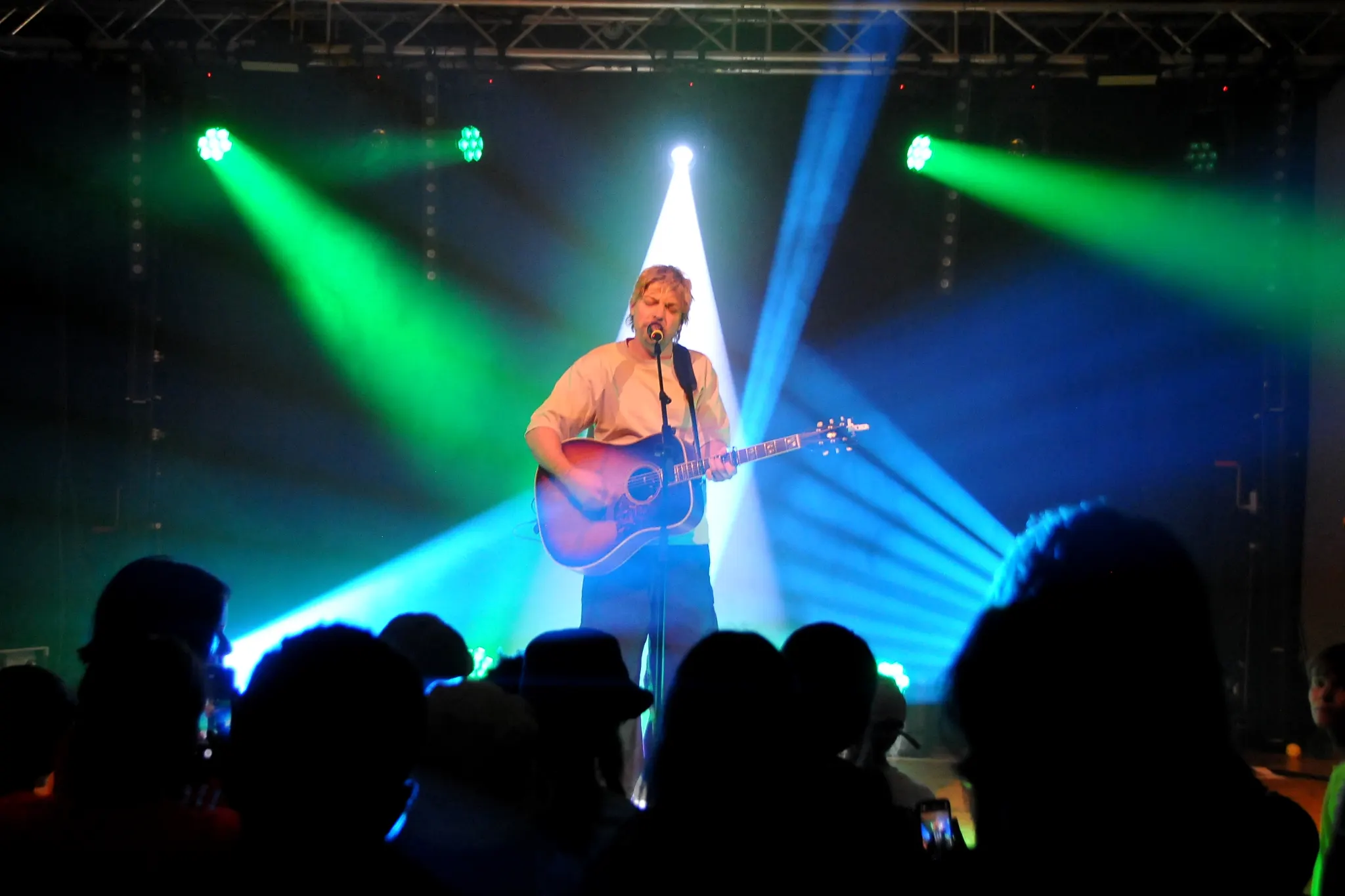 Philipp Poisel kam als Überraschungsgast