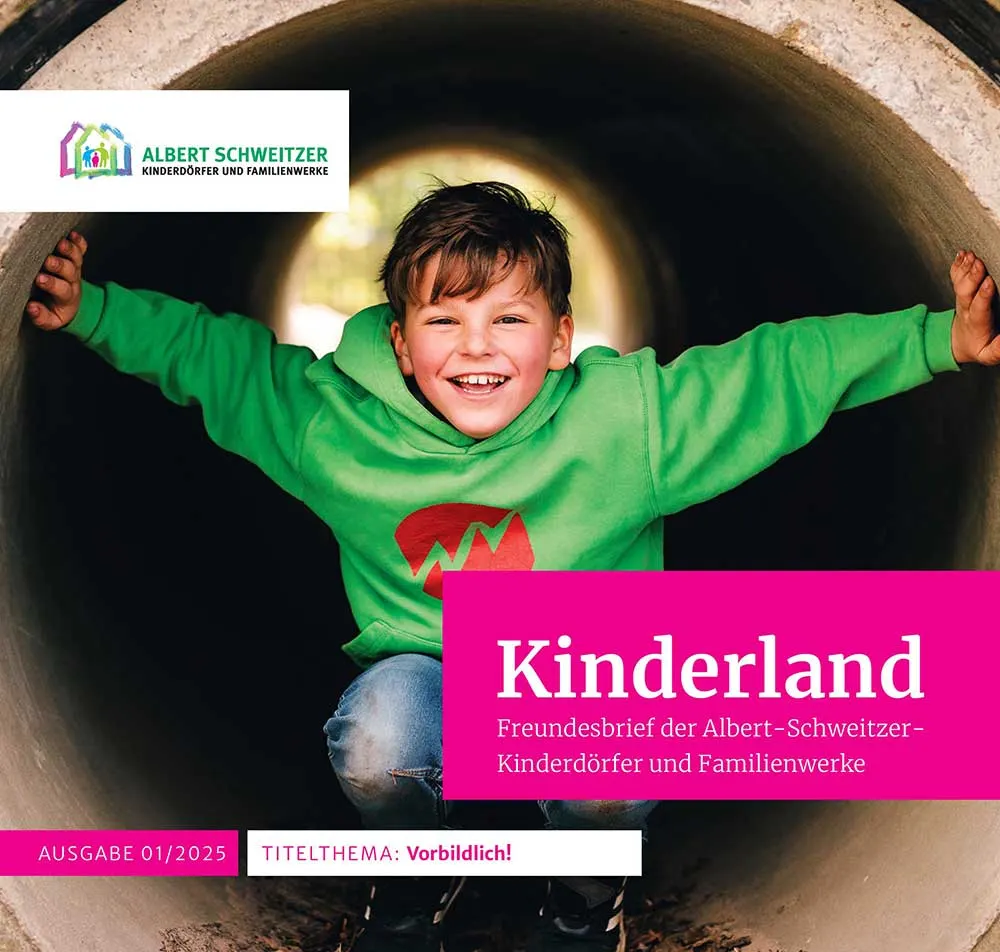 Titelbild Kinderland-Ausgabe 01/2025